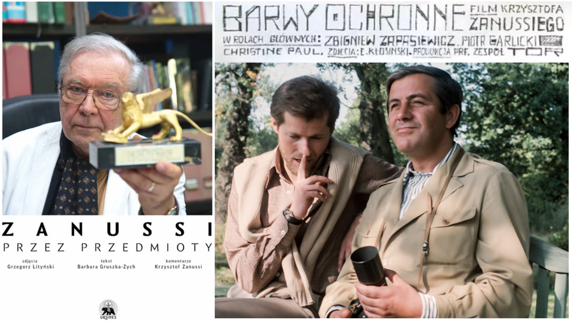 You are currently viewing FILMKLUB: Krzysztof Zanussi zu Gast – BARWY OCHRONNE / TARNFARBEN & Buchvorstellung
