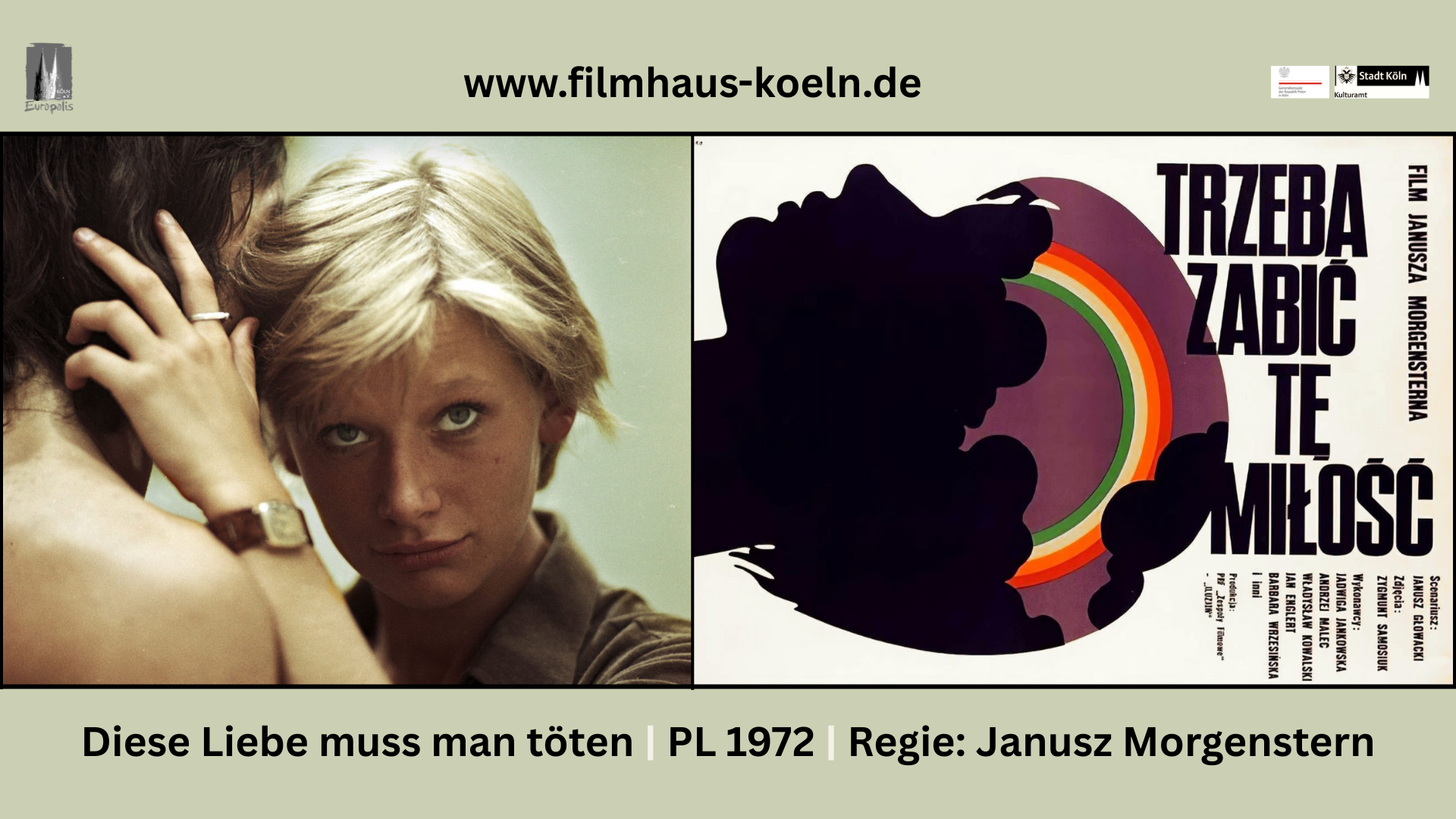 You are currently viewing FILMKLUB W starym kinie: Trzeba zabić tę miłość – Diese Liebe muss man töten