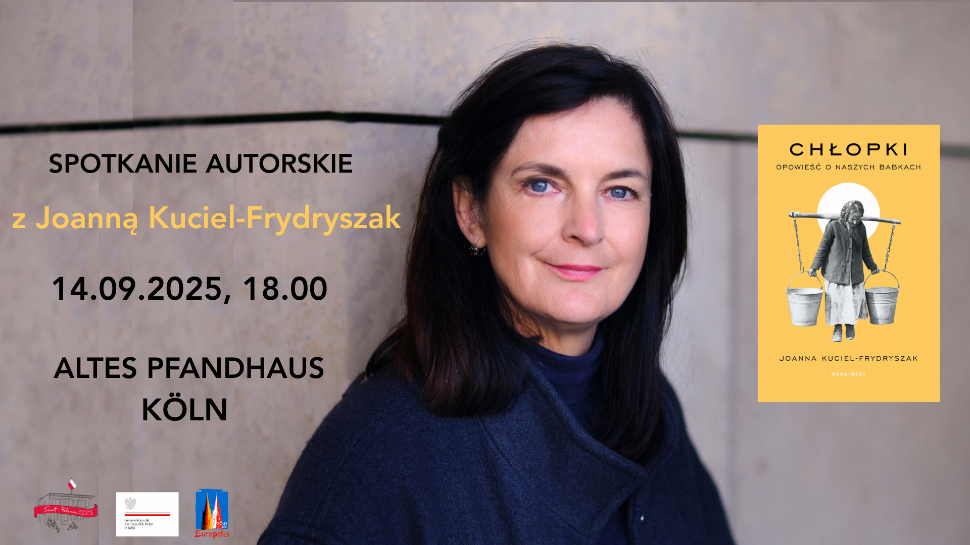 You are currently viewing CHŁOPKI: Opowieść o naszych babkach / DIE BÄUERINNEN – Lesung & Autorengespräch (Altes Pfandhaus)