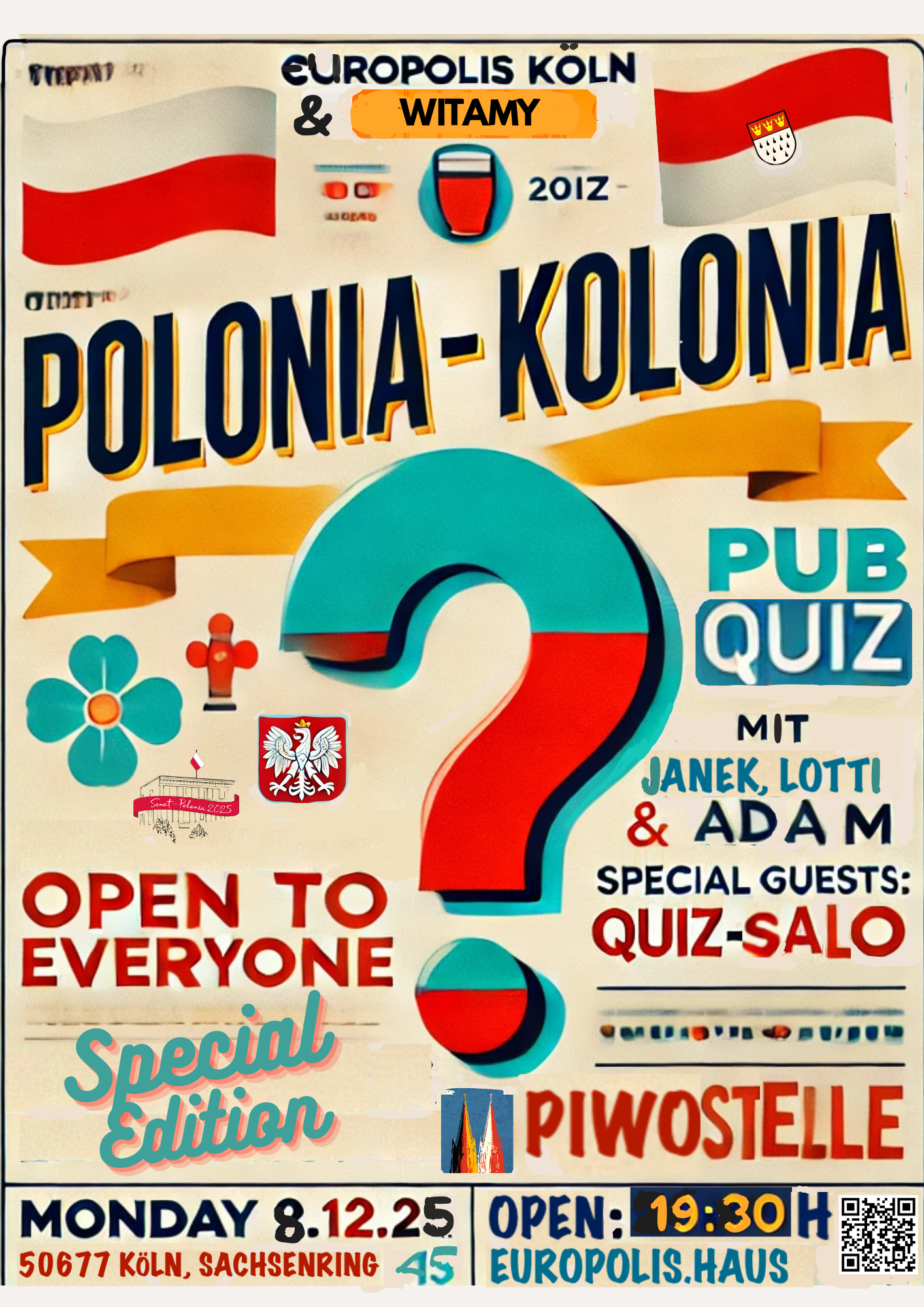 You are currently viewing POLEN – KÖLN PUB-QUIZ Dezember 2025