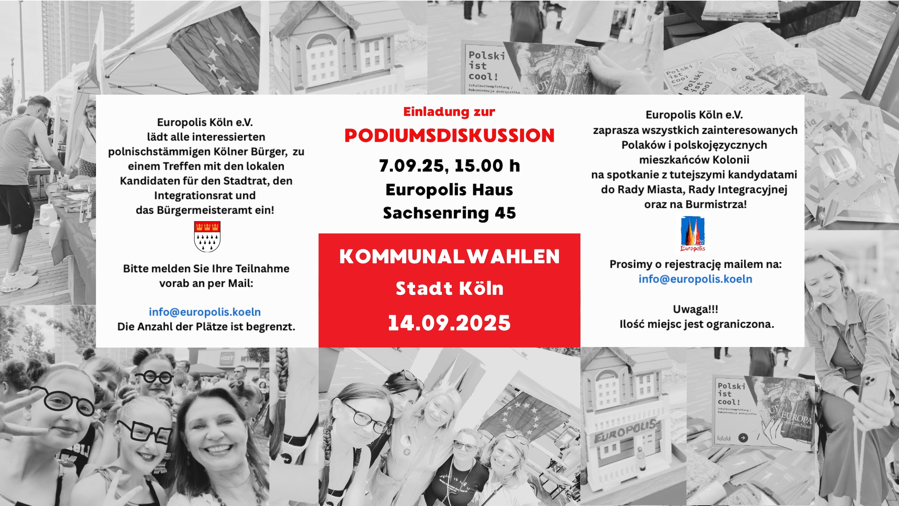 You are currently viewing WYBORY KOMUNALNE – POLONIA WYBIERA: Podiumsdiskussion Kommunalwahlen